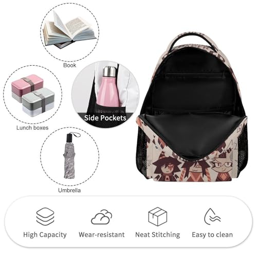 Fundamental-Paper Education Boys Girls Children Schoolbag Casual Backpack Simple Modern Backpack One Size3