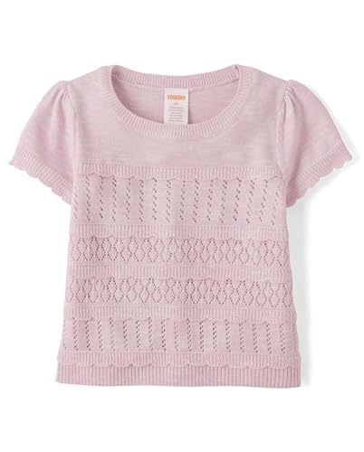 Image of Gymboree Girls' and Toddler Short Sleeve Pullover Sweater