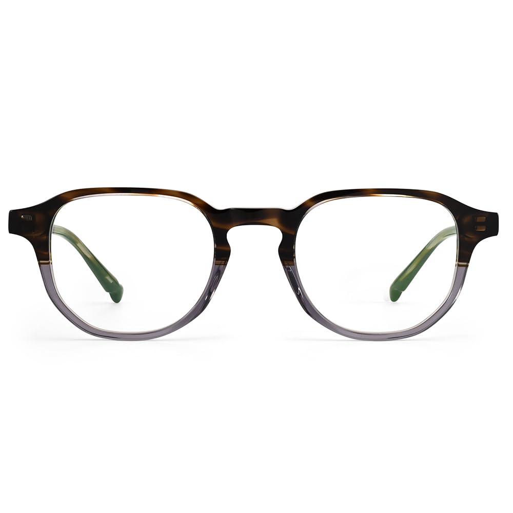 Dollger Occhiali per computer antiriflesso con lenti AC per uomo e donna, con lenti a corrente alternata, alla moda, retrò, alla moda, unisex