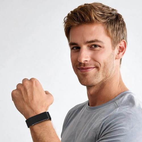 Bracelet en nylon gris pour Fitbit Air : la solution réglable contre les irritations - 2