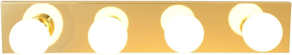 Royal Cove 671611 Vanity Lighting Strip, Polished Brass, 24 In.