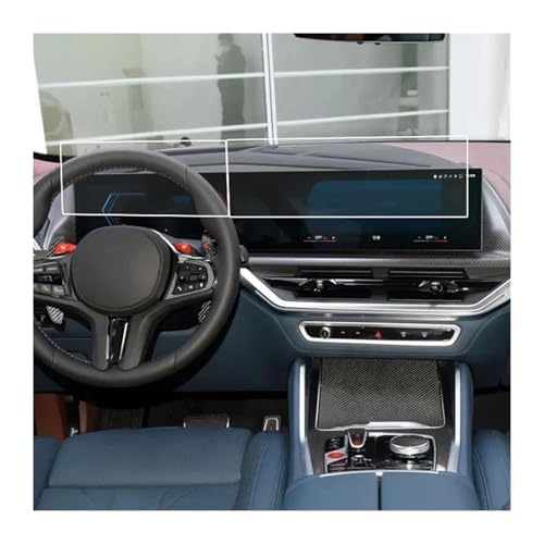 Film protecteur BMW XM 2023-2024 en verre trempé haute clarté pour écran