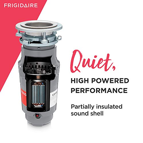 Frigidaire 1/2 HP Direct Wire Garbage Disposal for Kitchen Sinks | FF05DISPD1, Gray by Frigidaire - Image 3