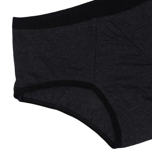 Image of DChica Essentials Cotton Period Panties with Anti Microbial Lining for Girls, Light to Medium Flow Period Panty Briefs, No Pad Required Menstrual Underwear for Girls, Easy to Wash & Leak Proof