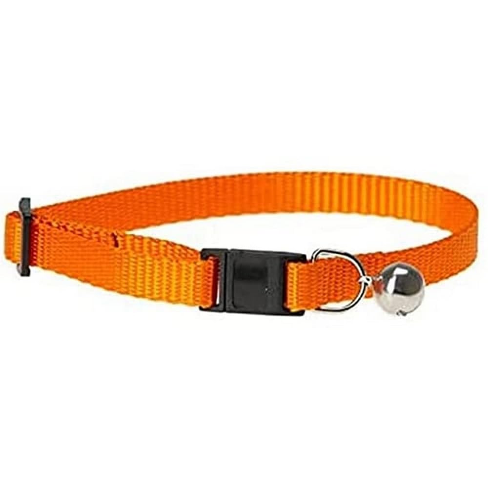 Karlie K Art SPORTIV Plus Cat Collar, 10 MMX30 CM Bell, Orange