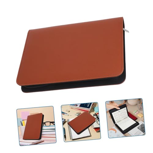 Portfolio zipper PU pour documents pour ne plus perdre vos notes - 7