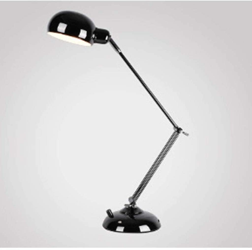 Lampa biurkowa, Lampa stołowa, Ściemniana lampka na biurko przez długie naciśnięcie Sterowanie dotykowe, Lampa do czytania Nowoczesna z elastycznym ramieniem Ciepłe światło bez migotania