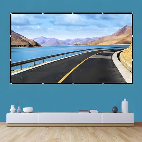 Pantalla de proyección portátil 120 pulgadas 16:9 4K miniatura 5
