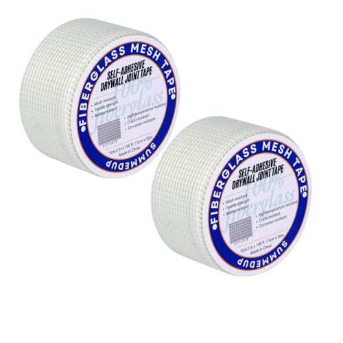 SummedUp Drywall Repair Tape Fiberglass Mesh 100 FT