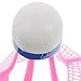 BESPORTBLE Windproof Nylon Badminton Shuttlecocks 3Pcs for Indoor Outdoor Training Durable Precision Control Ideal for Practice and Matches
