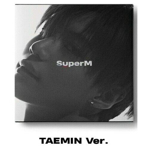 SuperM 'SUPERM' 1st Mini Album KR-Taemin Ver CD+72p Booklet+16p Mini Booklet+1p PhotoCard+Message PhotoCard SET+Tracking Kpop Sealed
