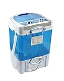 DMR Model No DMR 30-1208 (W2yr) Portable 3 kg Mini Washing Machine with 1.5kg Spin Dryer Basket -With 2 years Free Spare Supply Warranty (Blue)