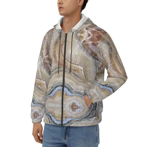 Pull à capuche décontracté Onyx Stone contre le froid quotidien - 2