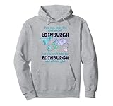 Umzug aus Edinburgh – stolzes Mädchen aus Edinburgh Pullover Hoodie