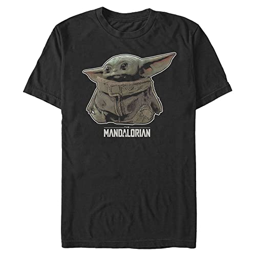 T-shirt Star Wars Mandalorian noir idéal pour vos soirées streaming