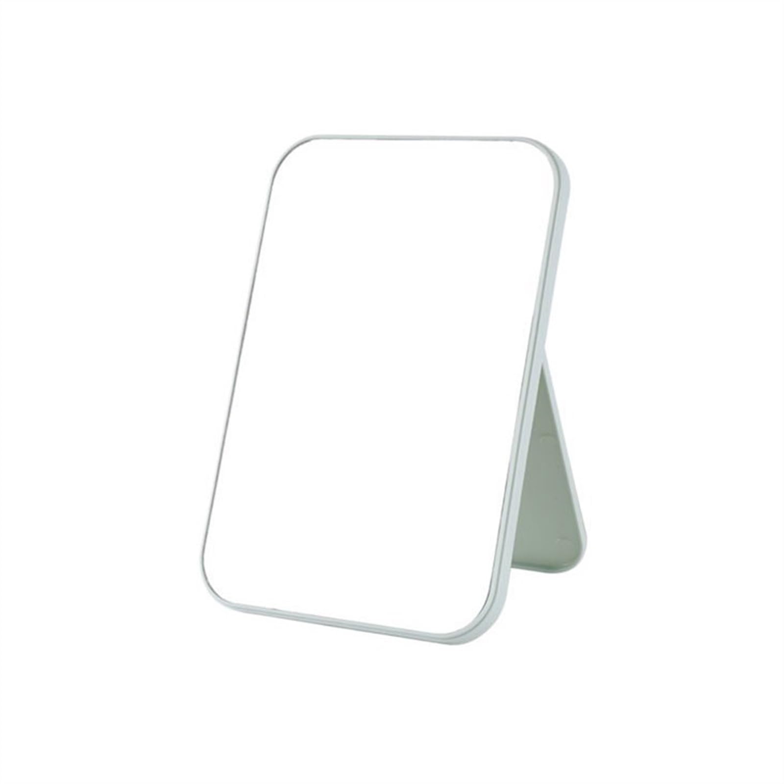 KFGISD, Dormitory Students Carry Portable Folding Mirror Home Makeup Mirror Tabletop Cosmetic Mirror,Tabletop Mirror(Green)