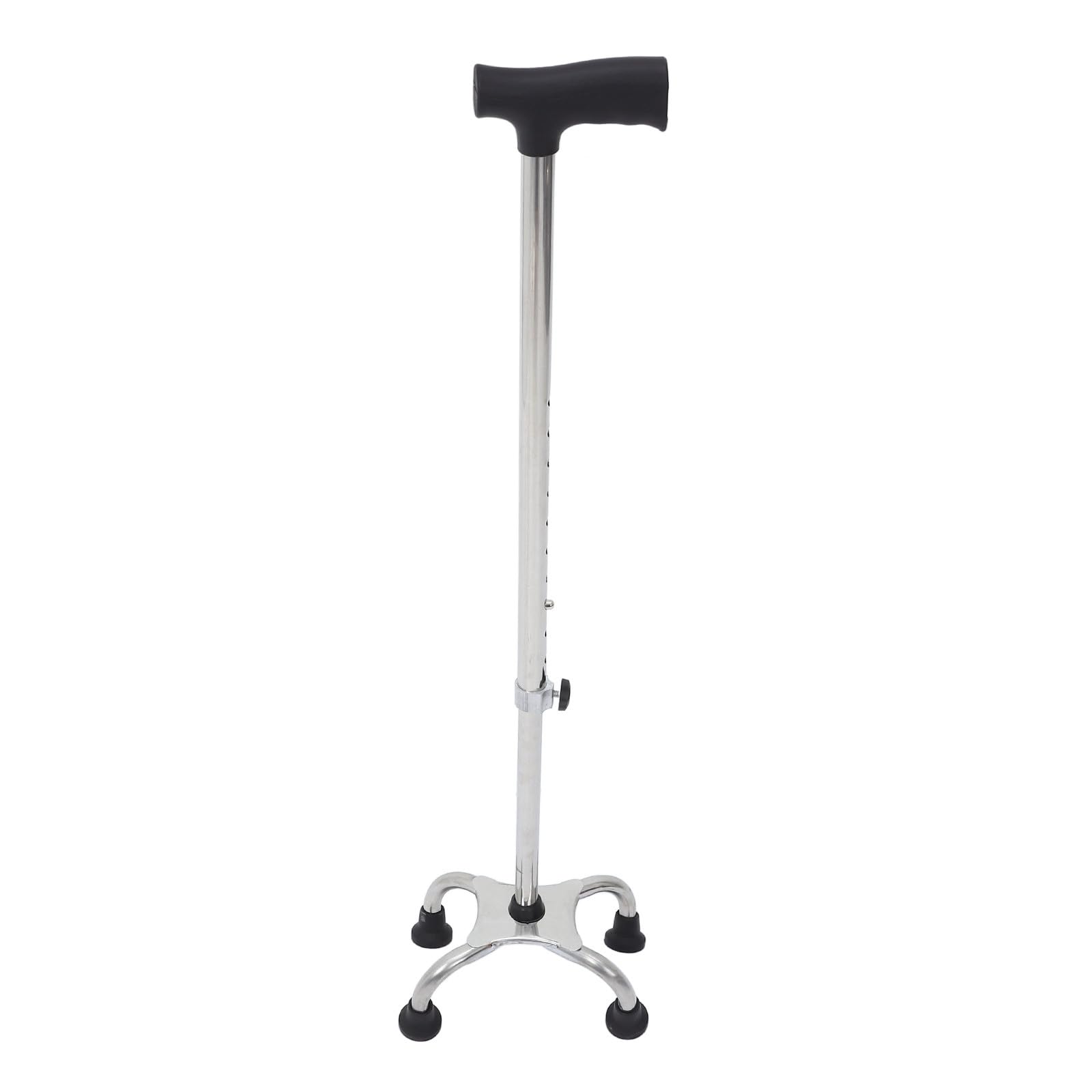 Operitacx Bastone da Passeggio Regolabile in Acciaio Inox Punte Antiscivolo Ausilio per Camminare per Uomini e Donne Utilizzo Interno ed Esterno