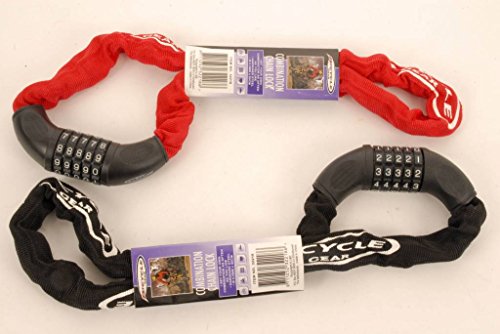 Fahrradschloss Bicycle Gear Zahlenkombination 90cm x 5,5mm Cover