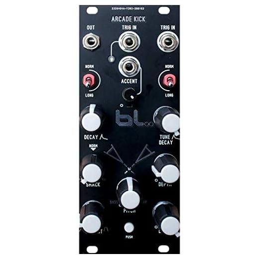 Blue Lantern BLM Arcade 909 Type Kick Drum Eurorack Synth Module