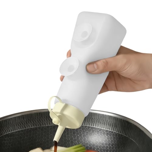 Dispensadores de salsa reutilizables de 300ml para restaurantes y preparación de comidas 2