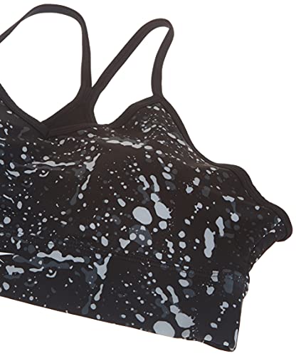 Image of Reebok Women's Satin 91% PES /9% El-Interlock-Hydrophilic Finish /Print-Digital Sublimation-Disperse Classic Workout Sports Bra