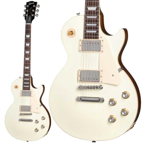 Amazon | Gibson Les Paul Standard 60s Plain Top Classic White
