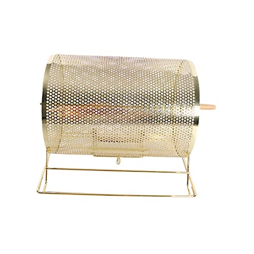 LOOM TREE® Metal Raffle Drum with Wooden Turning Handle Awar...