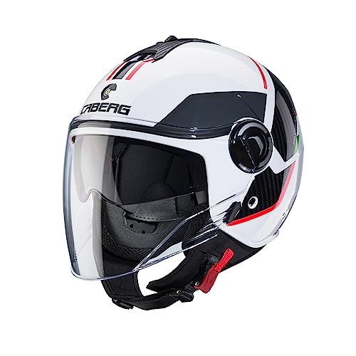 Caberg Riviera V4 X Geo Jethelm (White/Black/Red/Green,L (59/60))
