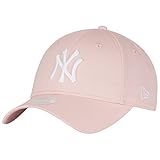 New Era New York Yankees League Essential Pink 9Forty Women Adjustable Cap - One-Size