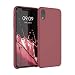 Produktbild kwmobile Hülle kompatibel mit Apple iPhone XR - Hülle Silikon gummiert - Handyhülle - Handy Case in Kastanienrot