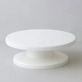 Bailarina Prato Giratório 32cm para Bolos e Tortas Prático e Resistente para Decoradores