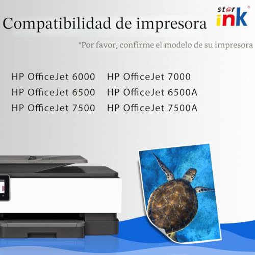 Miniatura 2 de Starink 920XL 920 Compatible con HP 920 XL 920XL Cartuchos de Tinta para HP Officejet 6500A 6500, HP Officejet 6000, HP Officejet 7500A 7500 7000 (2Negro, 2Cian, 2Magenta, 2Amarillo)