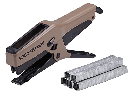 Spec Ops Tools Elite Duty Plier Stapler for Packaging, All-Metal, Compatible with 7/16" Crown, 1/4" and 3/8" Leg Length Staples, 50 Sheet Capacity by Spec Ops - Image 3
