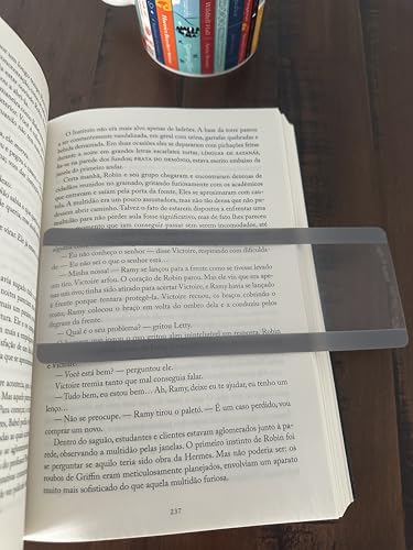 Tira de apoio a leitura guiada para dislexia e TDAH- Modelo Jumbo