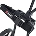 Big Max TI LITE Golf Push Cart - Ultra Lightweight 3 Wheel Design, Quick-Fold Technology, Ample Storage for Golf Accessories, Stable Footbrake - Golf Bag Transport Solution (White)