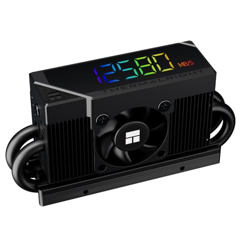 Dissipateur Thermalright HR10 2280 PRO écran numérique et ventilateur