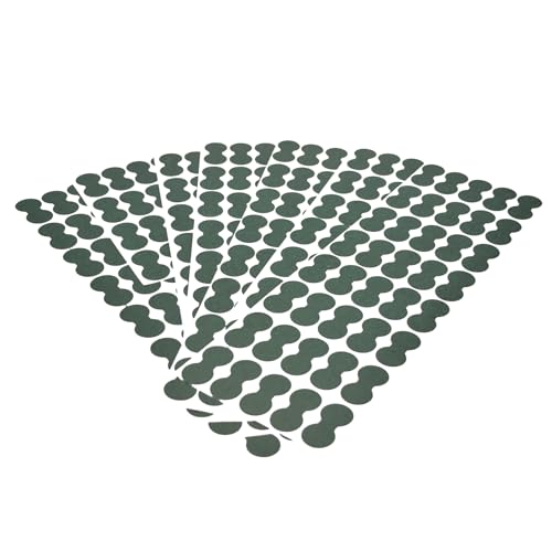 Image of 400pcs 18650 Battery Insulator Ring Self-Adhesive Hollow Insulating Cardboard Electrical Insulating Adhesive Paper Green (Solid)