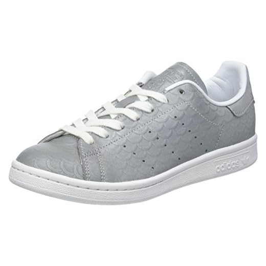 Adidas dam Stan Smith W sneaker, rosa, Grå Silvmt Silvmt Ftwwht - 36 EU