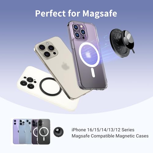 Support de Téléphone à Ventouse PROfezzion Blanc pour iPhone 16 et Plus - 6