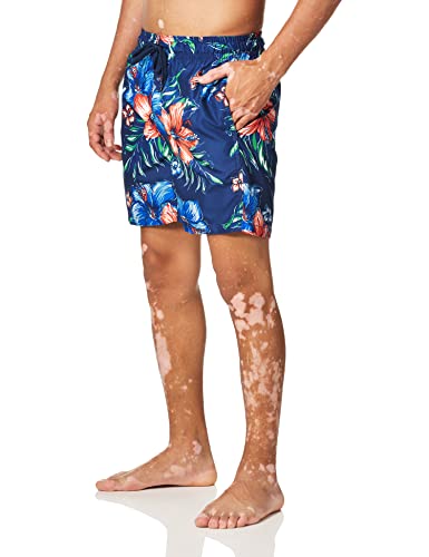 Image of Kanu Surf Men's Big Viper Extended Size Stripe Swim Trunk