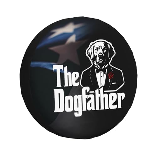 The Dogfather Golden Retriever Dog Dad Ultimate Tire Protection: Premium