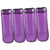 PENIKOKO 4 Stück Atmungsaktive Mesh Pferde Fliegengamaschen mit Stabilisierenden Stützstreben...