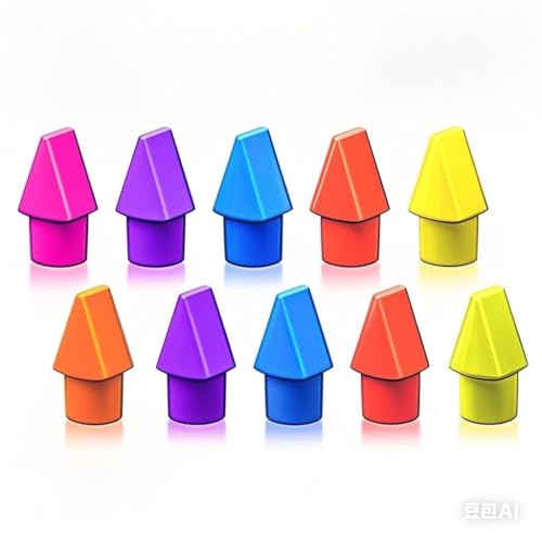 Gommes à crayons rechargeables gomme blanche pour crayon de bois et dessin technique