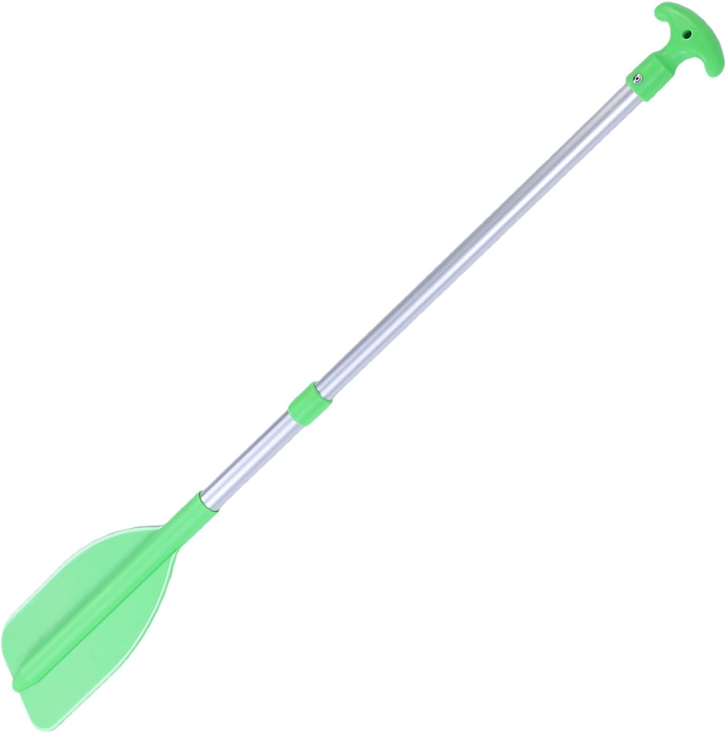 Kids Boat Paddle Lightweight Telescoping Water Spray Floating Oar for Boating Canoeing Green 43.5 Inch for Playtime