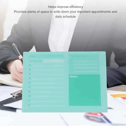 Zunate Acrylic Dry Erase Board Set of 2 - Desktop Calendar and to Do List Planner with Stand for Office, Home & School - Reusable Daily Schedule Memo Board (40 * 30cm) - Image 5