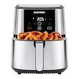 Chefman Freidora de Aire Digital de 7.5 Litros | Fríe sin Aceite | TurboFry | Libre de BPA