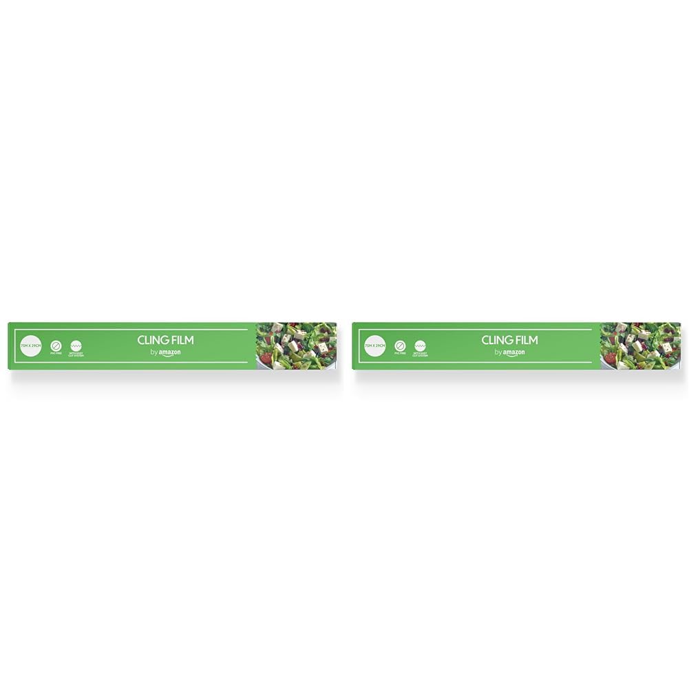 by Amazon Frischhaltefolie 75 m x 29 cm (Packung mit 2)
