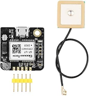 GPS Module Receiver,Navigation Satellite Positioning NEO-6M (Arduino GPS, Drone Microcontroller, GPS Receiver) Compatible with 51 Microcontroller STM32 Arduino UNO R3 with Antenna High Sensitivity