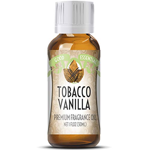 Tobacco Vanilla Scented Oil by Good Essential (Huge 1oz Bottle - Premium Grade Fragrance Oil) - Perfect for Aromatherapy, Soaps, Candles, Slime, Lotions, and More!