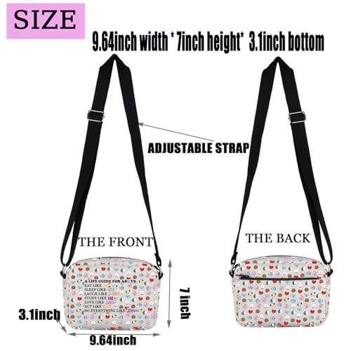 PXTIDY Korean Group Cartoon Crossbody Bag Singer Korean Group Characters Gifts Merch Music Team Members Fan Gift2